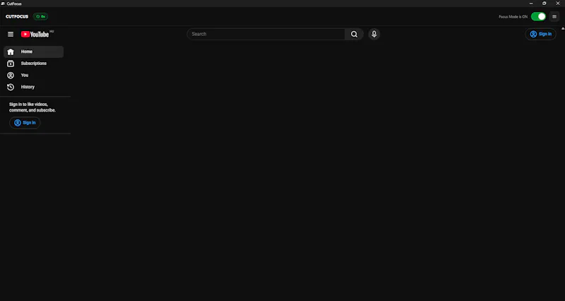 CutFocus screenshot 1