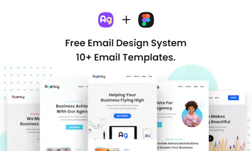 Agency - Free Email Design System gallery image
