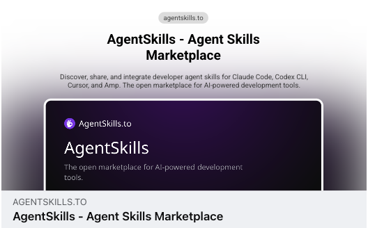 AgentSkills gallery image