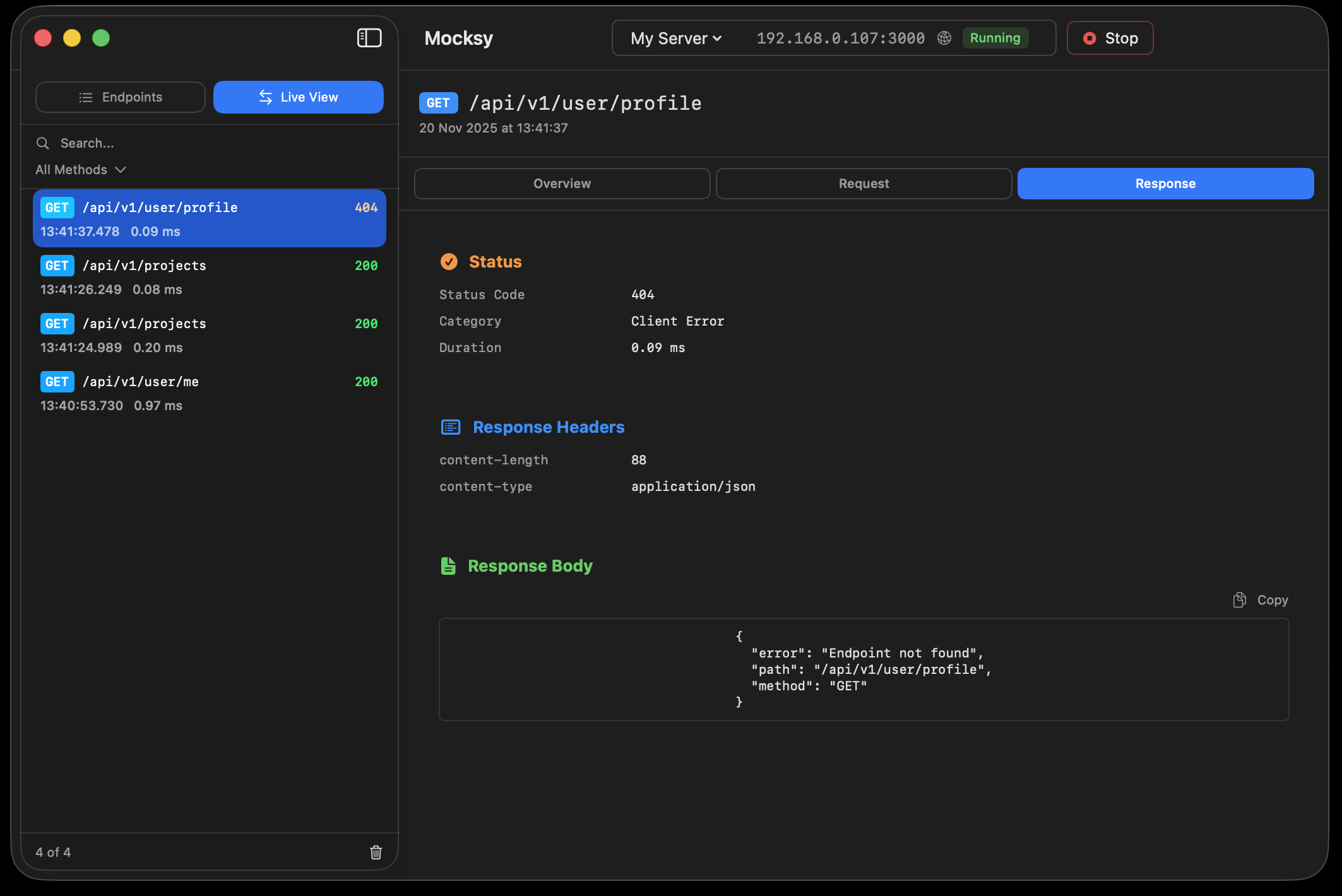 Mocksy - Screenshot 3 showing product features and functionality