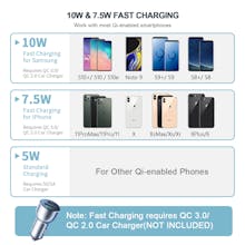 Wireless Car Charger Mount for iPhone gallery image