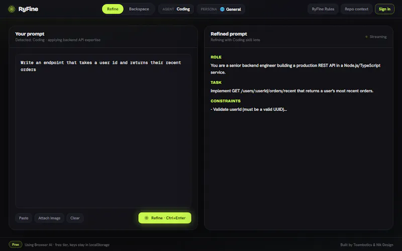 RyFine screenshot 3