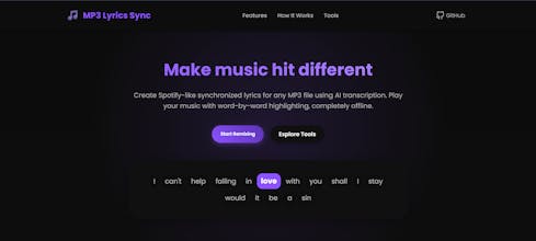 Create Live Lyrics gallery image
