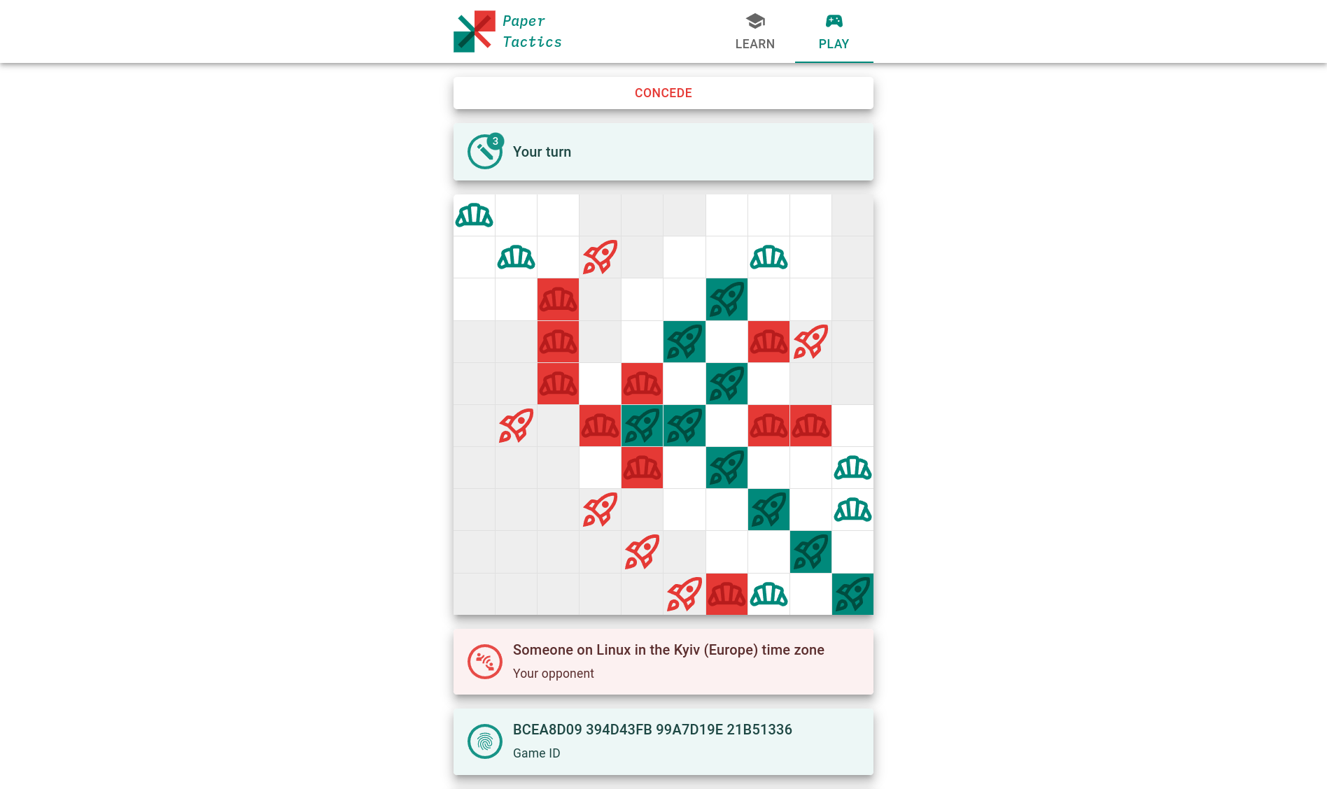 Paper Tactics - Play a pen-and-paper game with other people around the world media 1