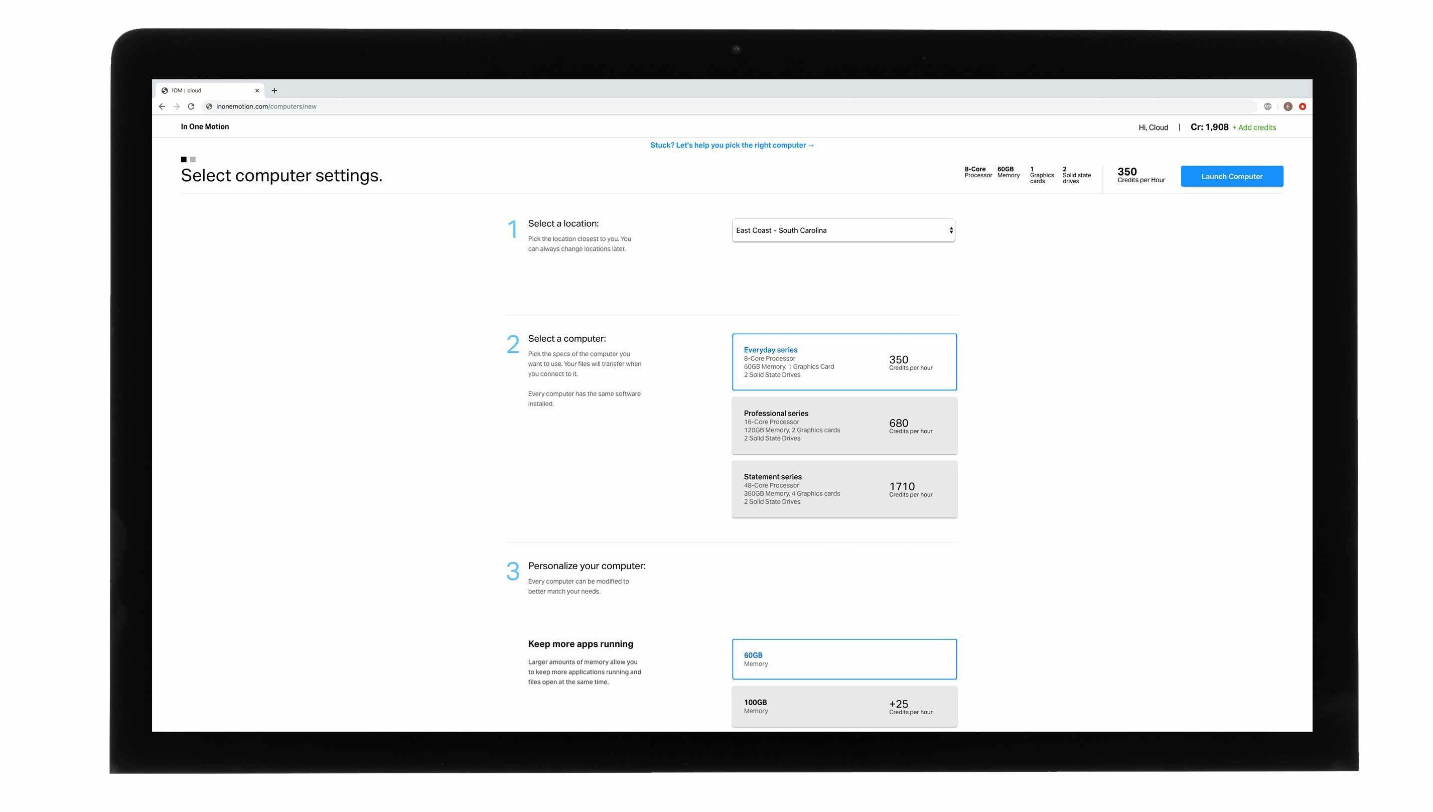 In One Motion gallery image