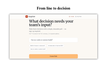 SnapVote gallery image