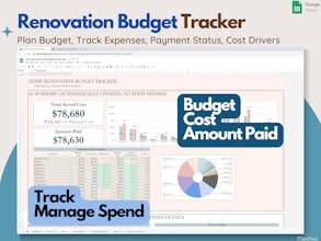 Home Renovation Budget Template gallery image
