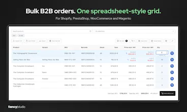 Quick Order B2B Grid gallery image