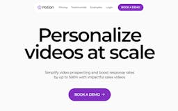 Potion: Video Prospecting Tool for Sales media 1