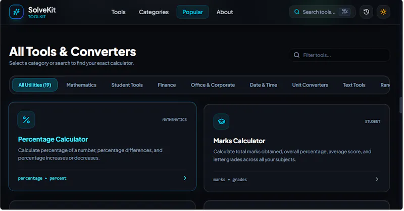SolveKit — Universal Problem screenshot 3