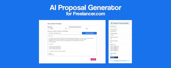 AI Proposal Generator for Freelancer gallery image