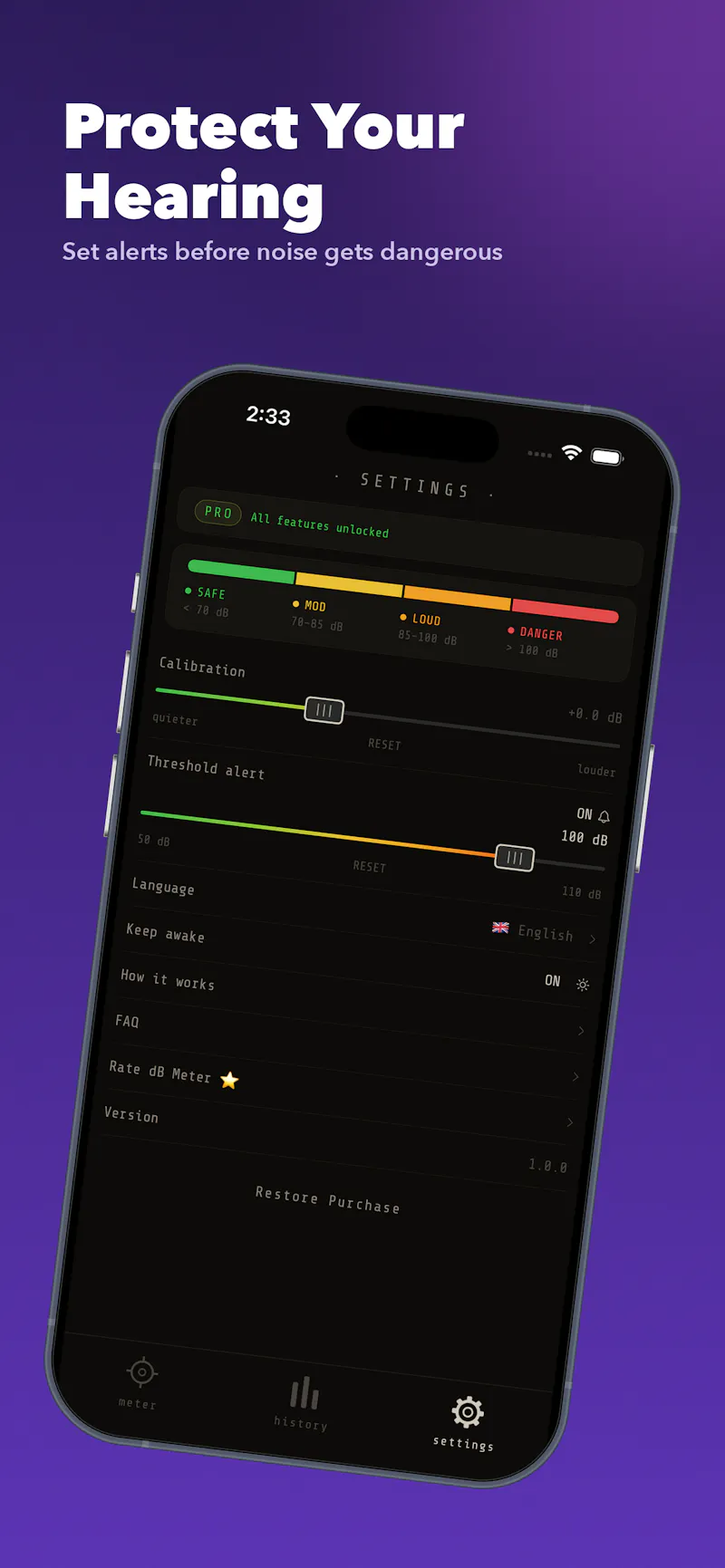 db Meter screenshot 4