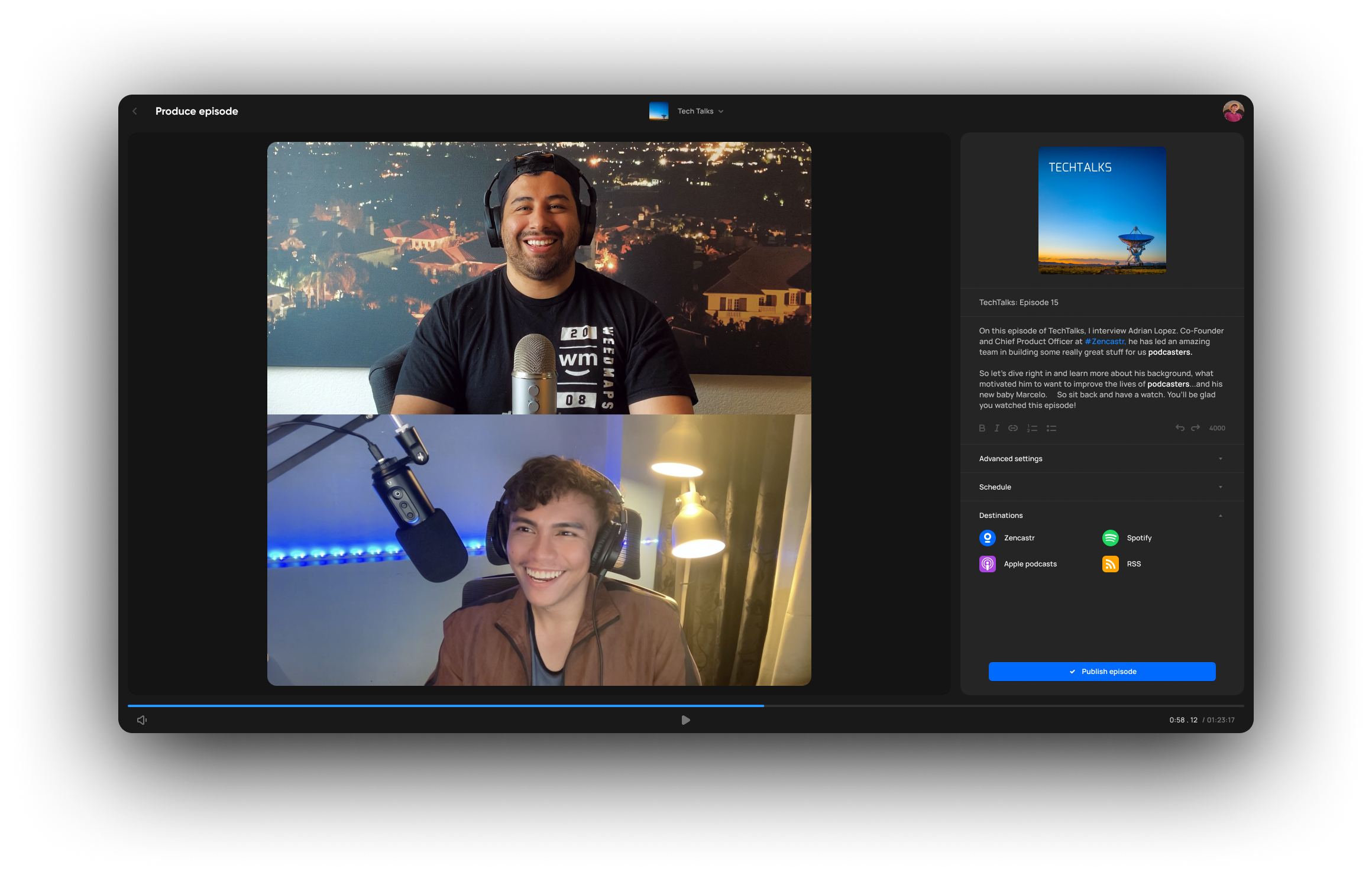 Zencastr 3.0 media 6