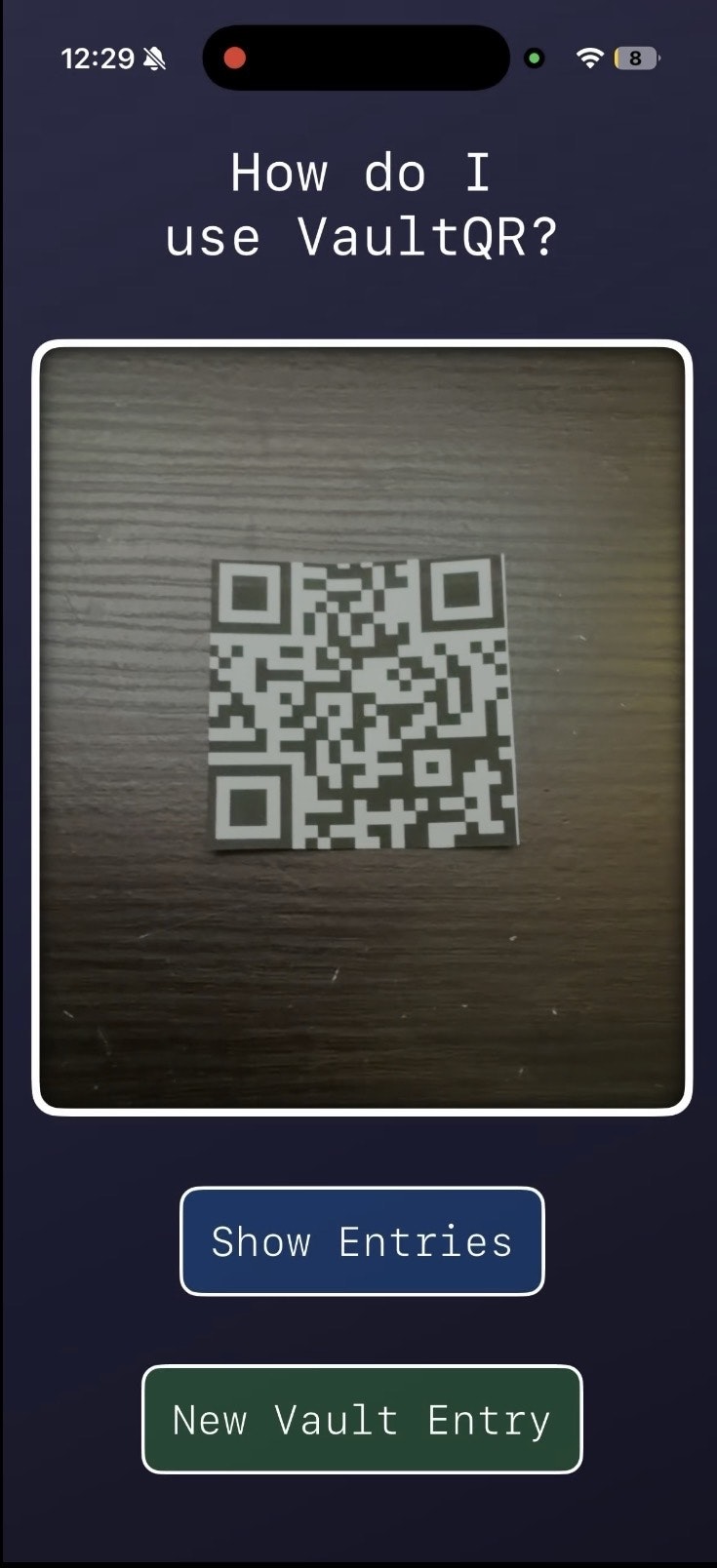 VaultQR gallery image