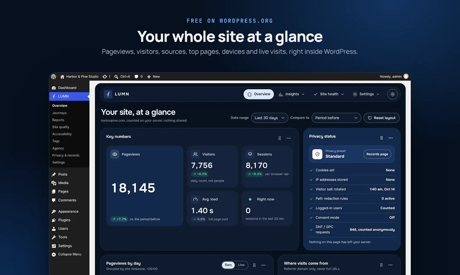 LUMN Analytics screenshot 4
