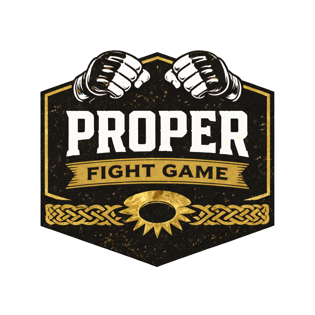 Proper Fight Game - Product Hunt launch logo and brand identity