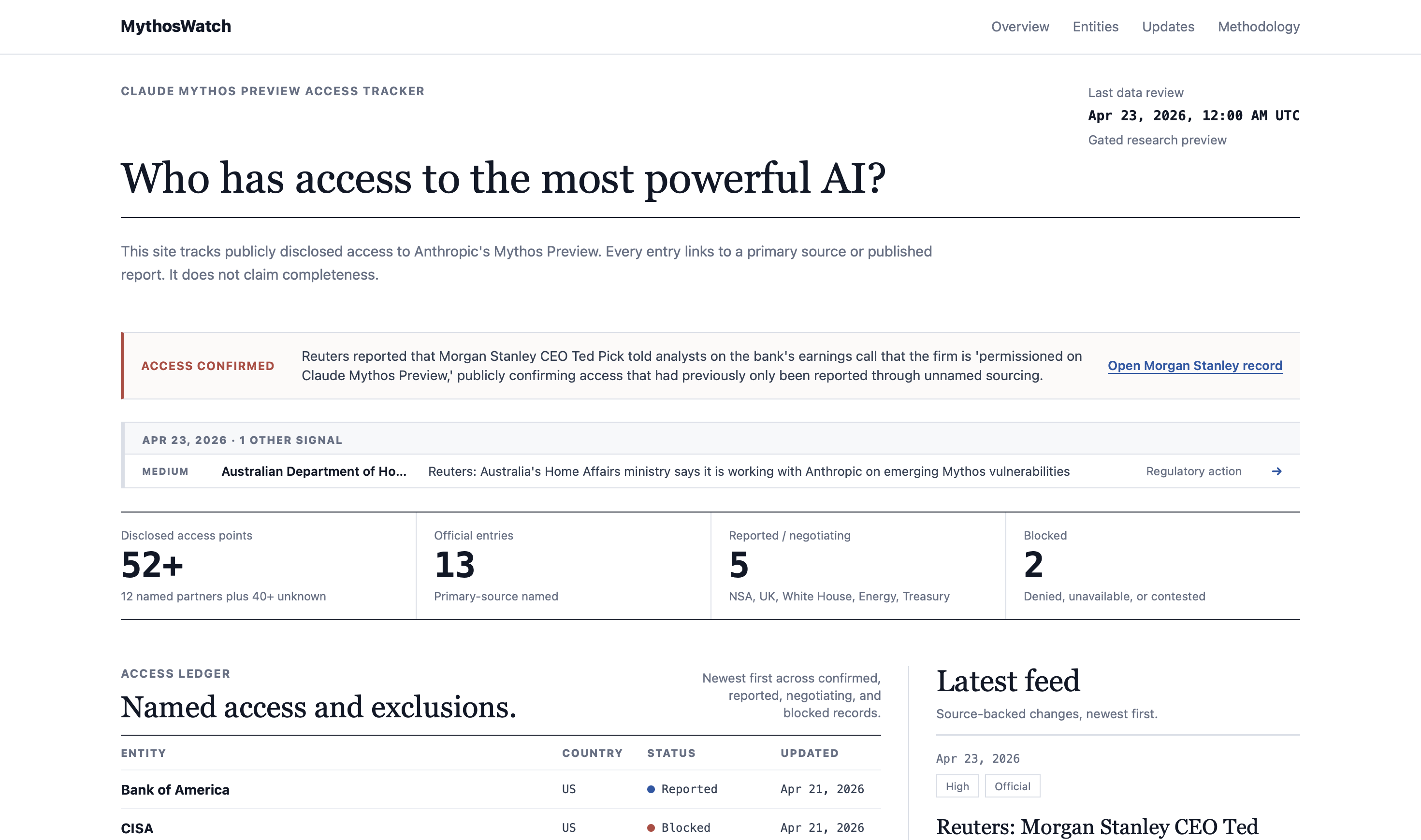MythosWatch gallery image