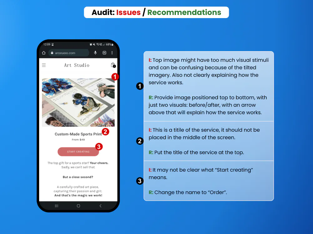 UX+CRO Website Audit gallery image