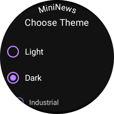 Media Mininews - Berita untuk Android Wear OS 2