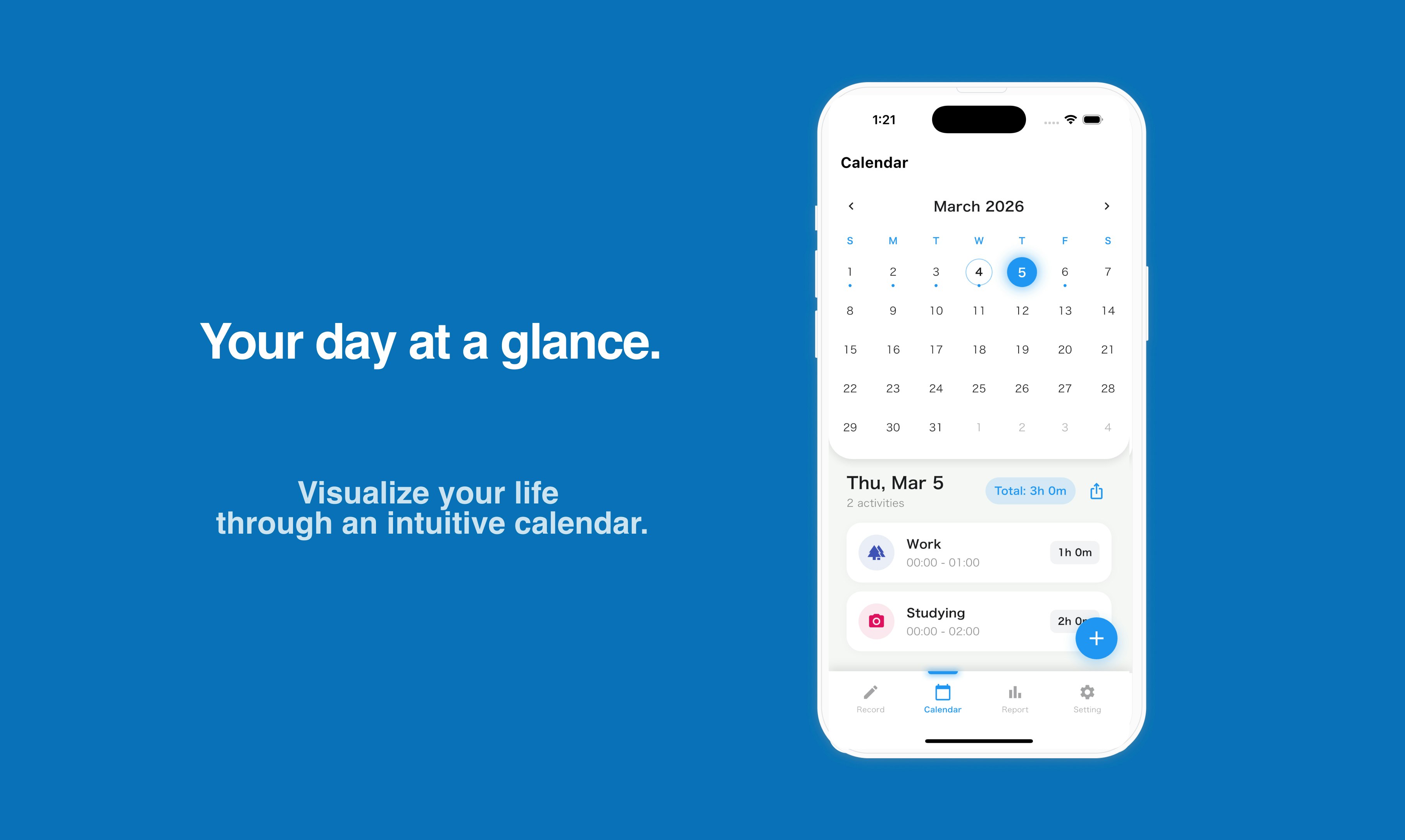 TimeLog - Screenshot 3 showing product features and functionality