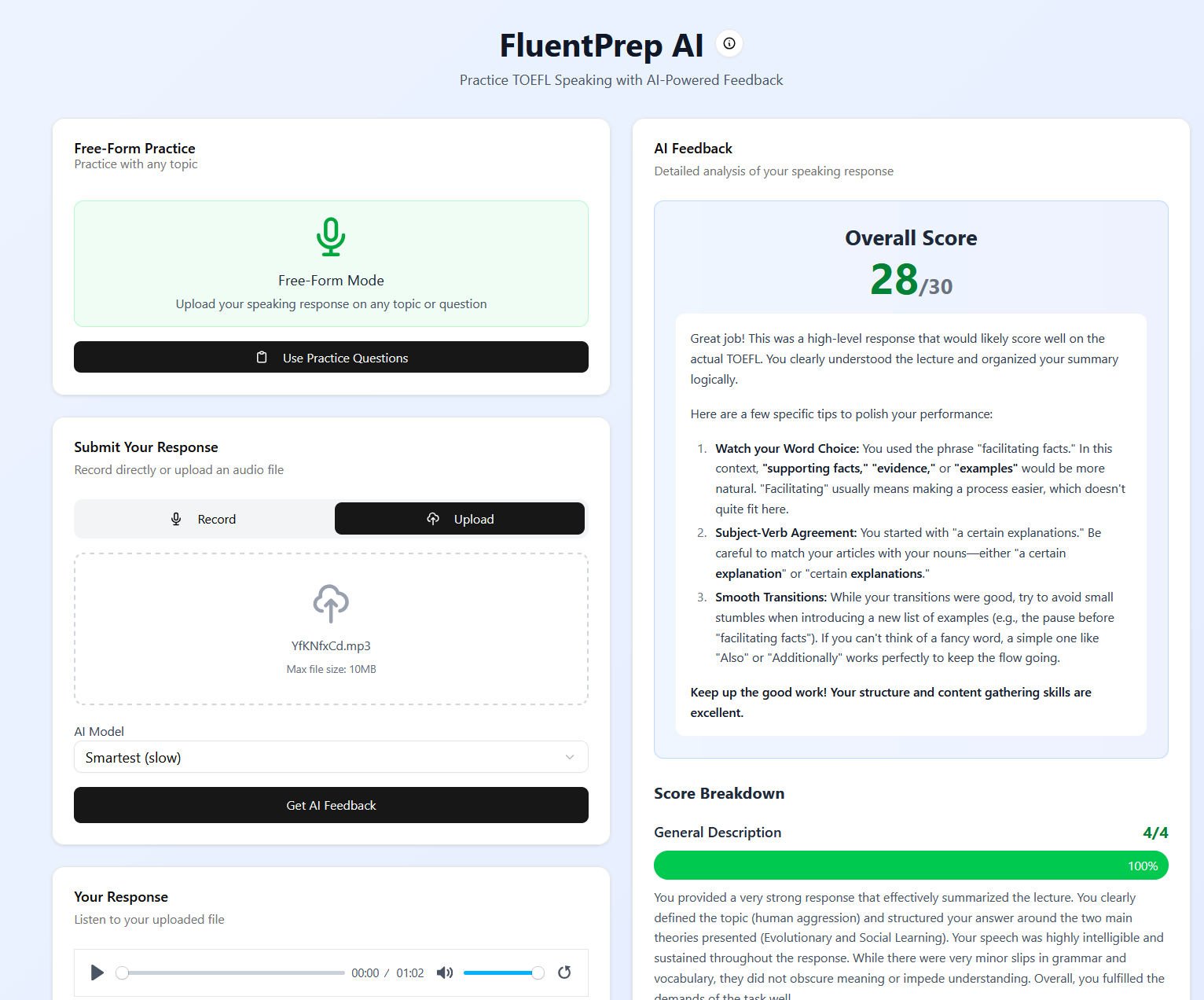 FluentPrep AI gallery image