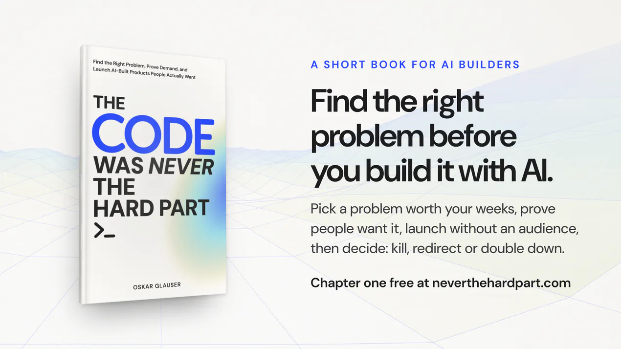 Book: The Code Was Never The Hard Part. product