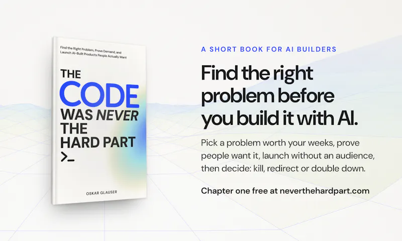 Book: The Code Was Never The Hard Part. screenshot 1