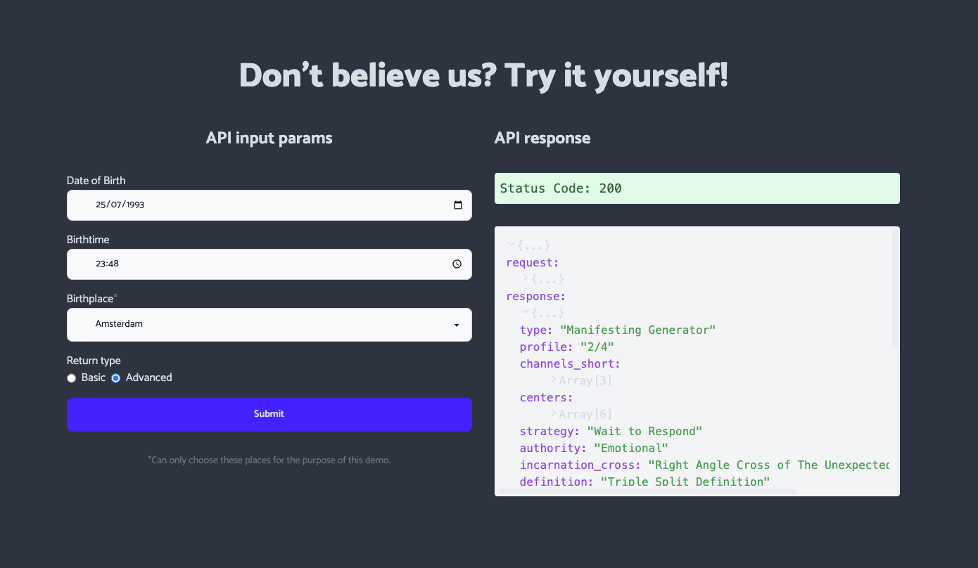Mídia 2 de API de design humano