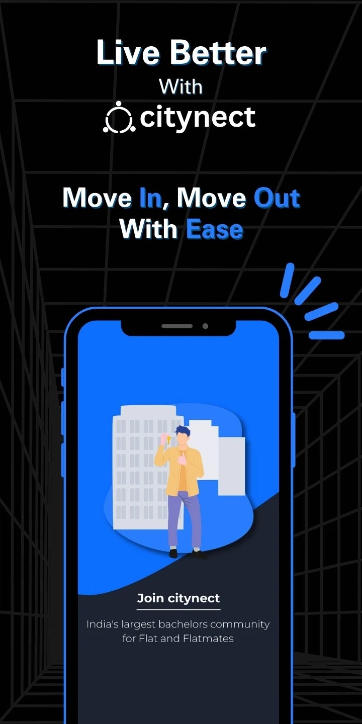 CityNect - сосед по комнате и Flatshare медиа 2