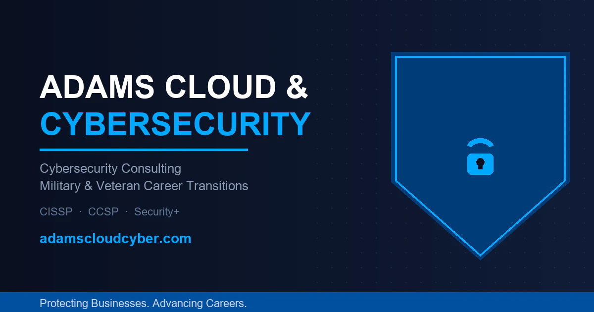 Adams Cloud & Cybersecurity screenshot 1