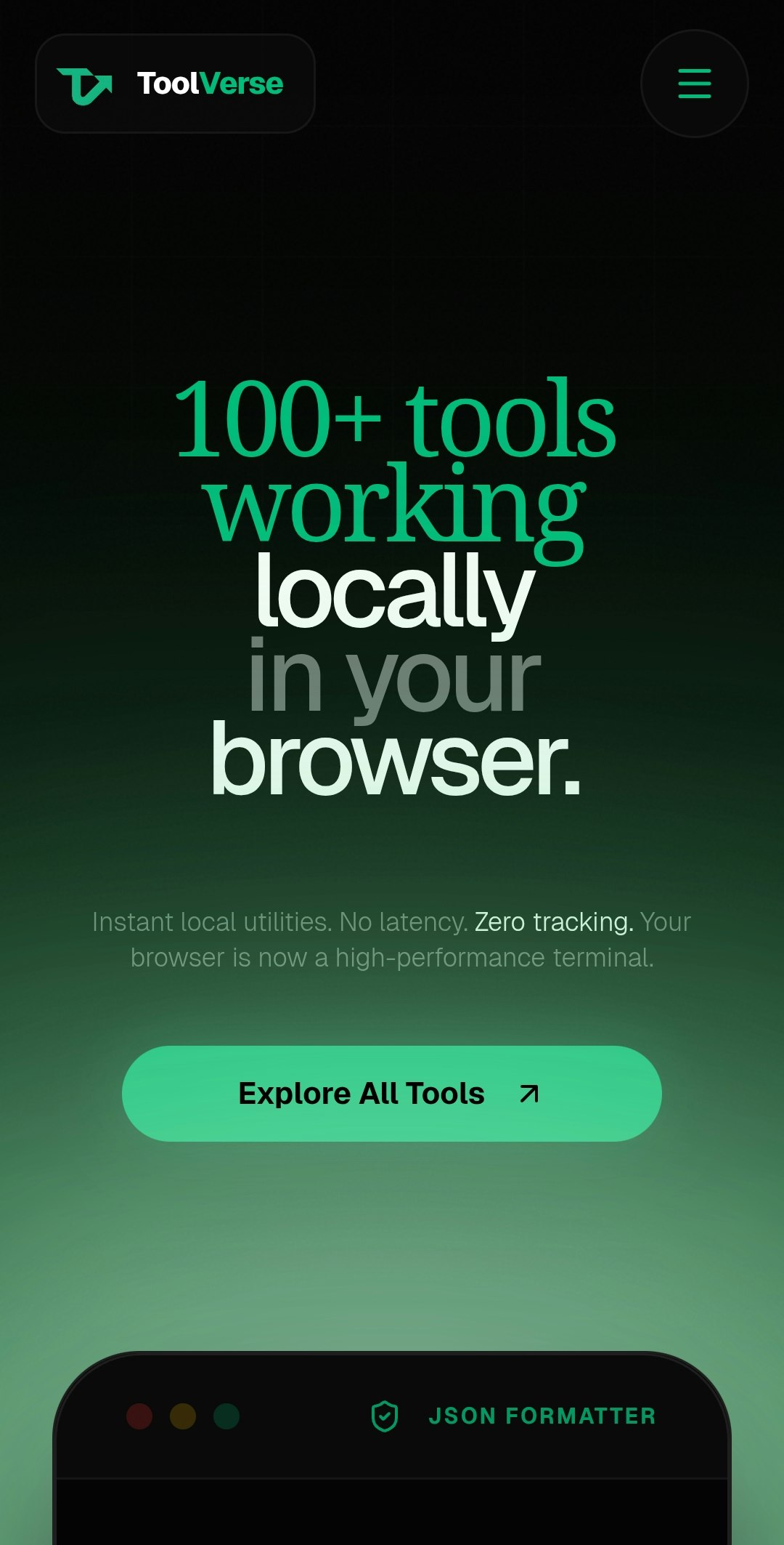 ToolVerse - Screenshot 4 showing product features and functionality