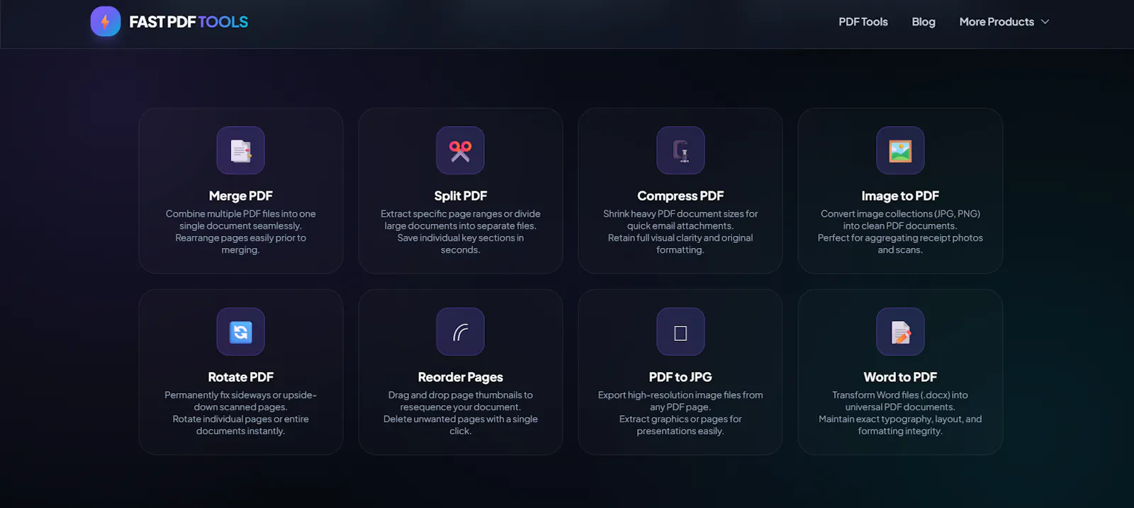 Fast PDF Tools screenshot 1