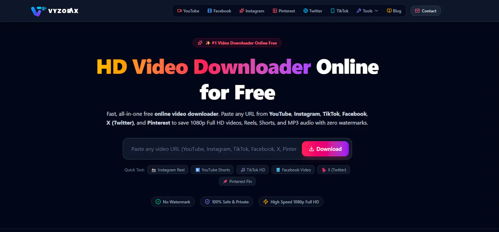 Vyzorax screenshot 1