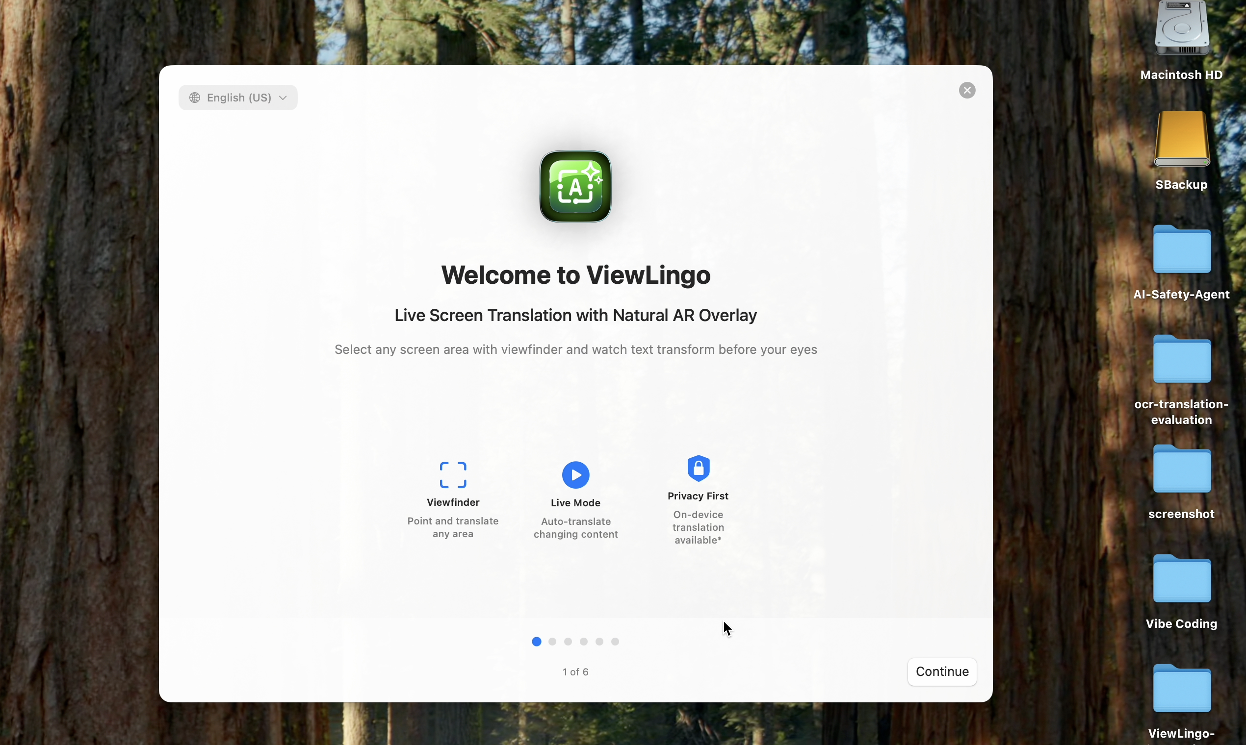 ViewLingo - Screenshot 2 showing product features and functionality