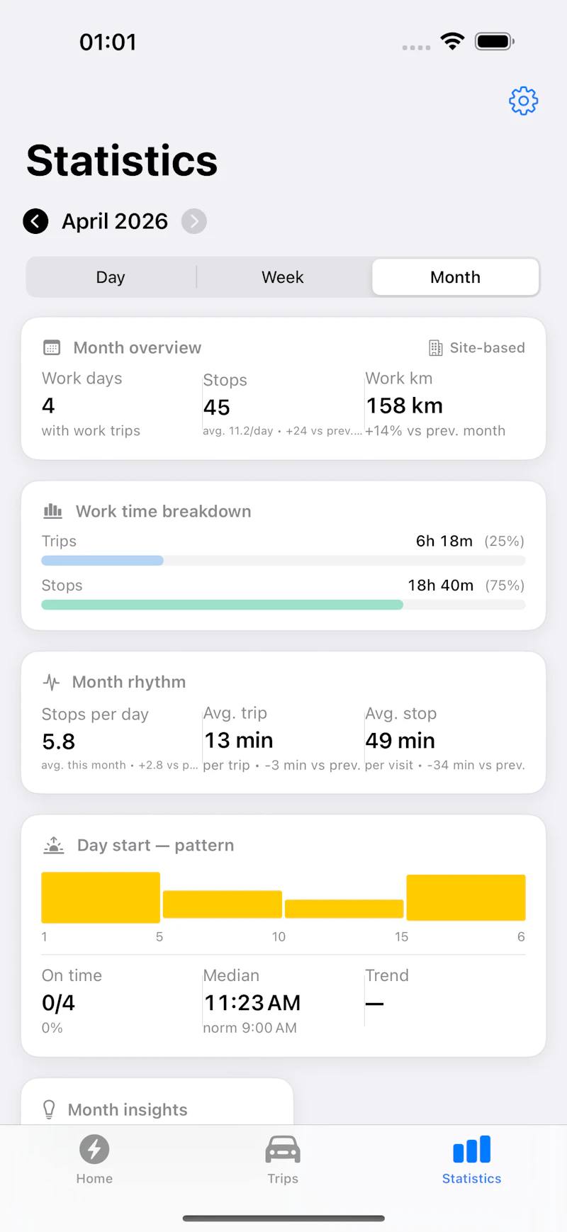 Odoma Tracker screenshot 2