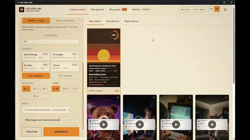 Last Video Labs screenshot 1 (video preview)