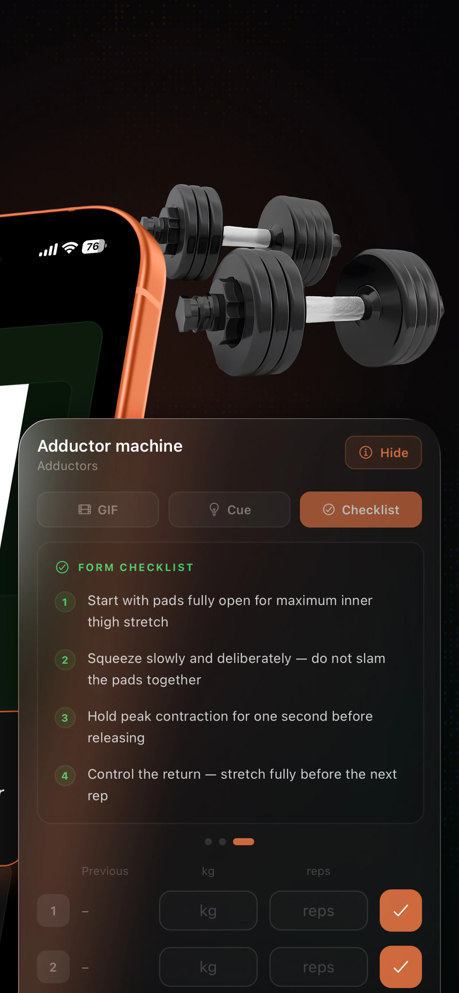 Krato : Workout Guide & Planner. screenshot 4