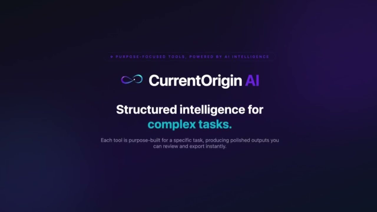 CurrentOrigin AI gallery image