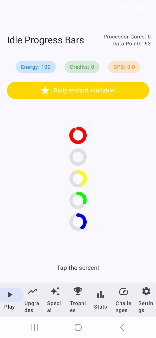 Idle Progress Bars - Screenshot 3 showing product features and functionality