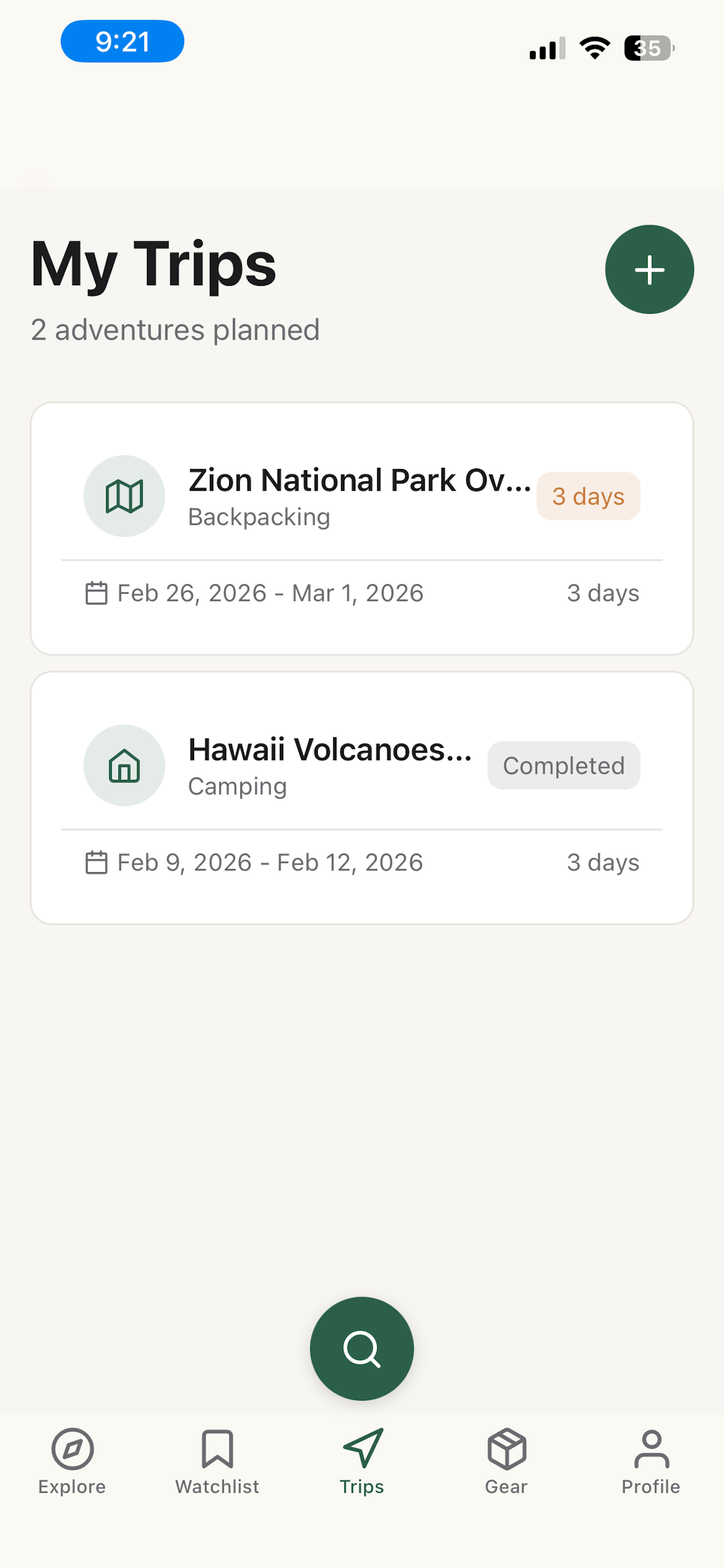 Explorely iOS app - Screenshot 5 showing product features and functionality