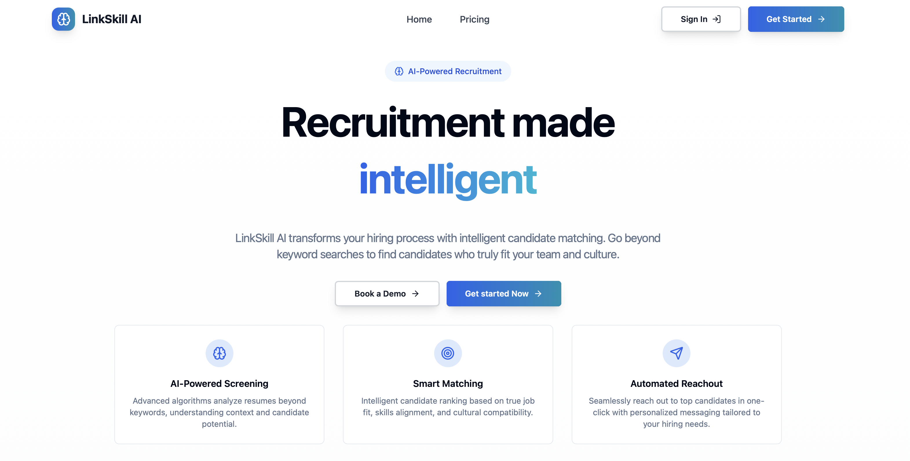 Linkskill AI - İşe alım süresini aylardan sadece günlere düşürün medya 2