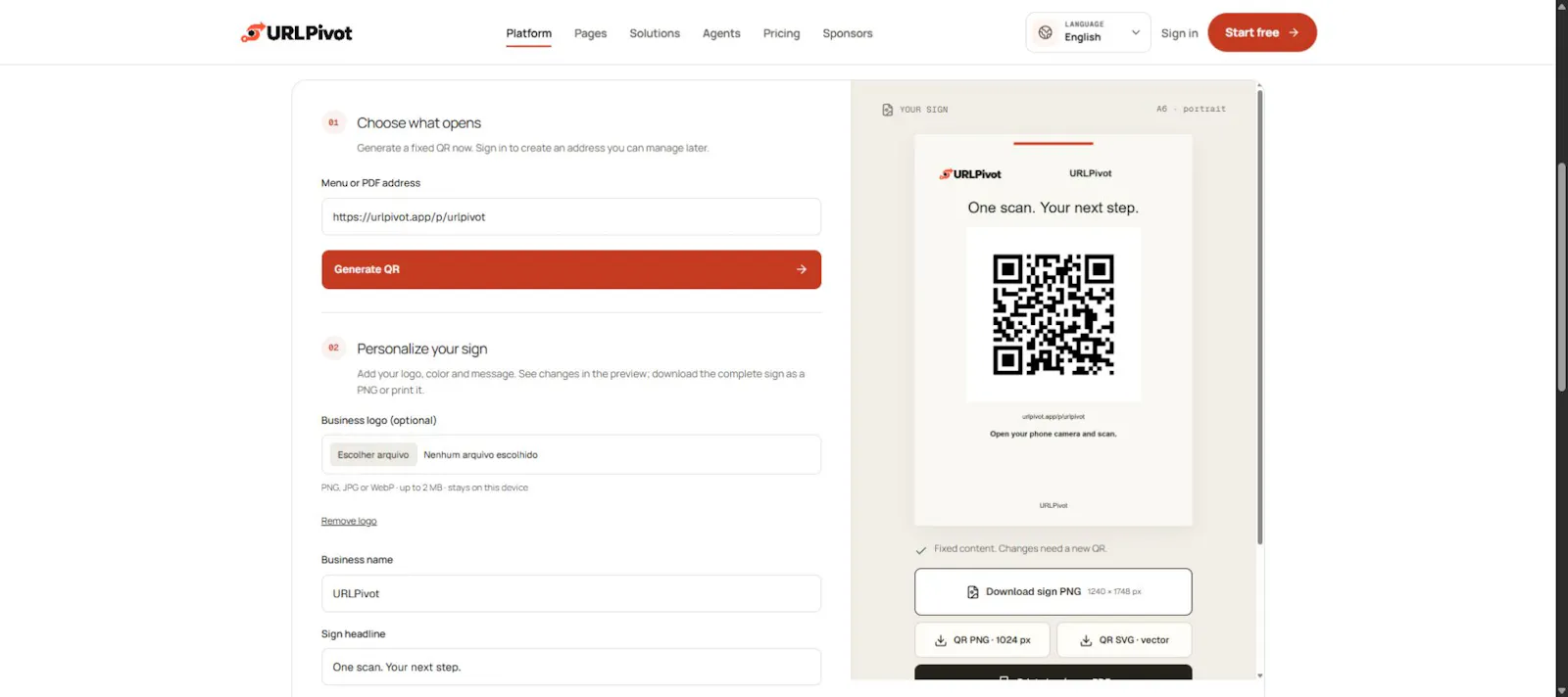 URLPivot screenshot 2