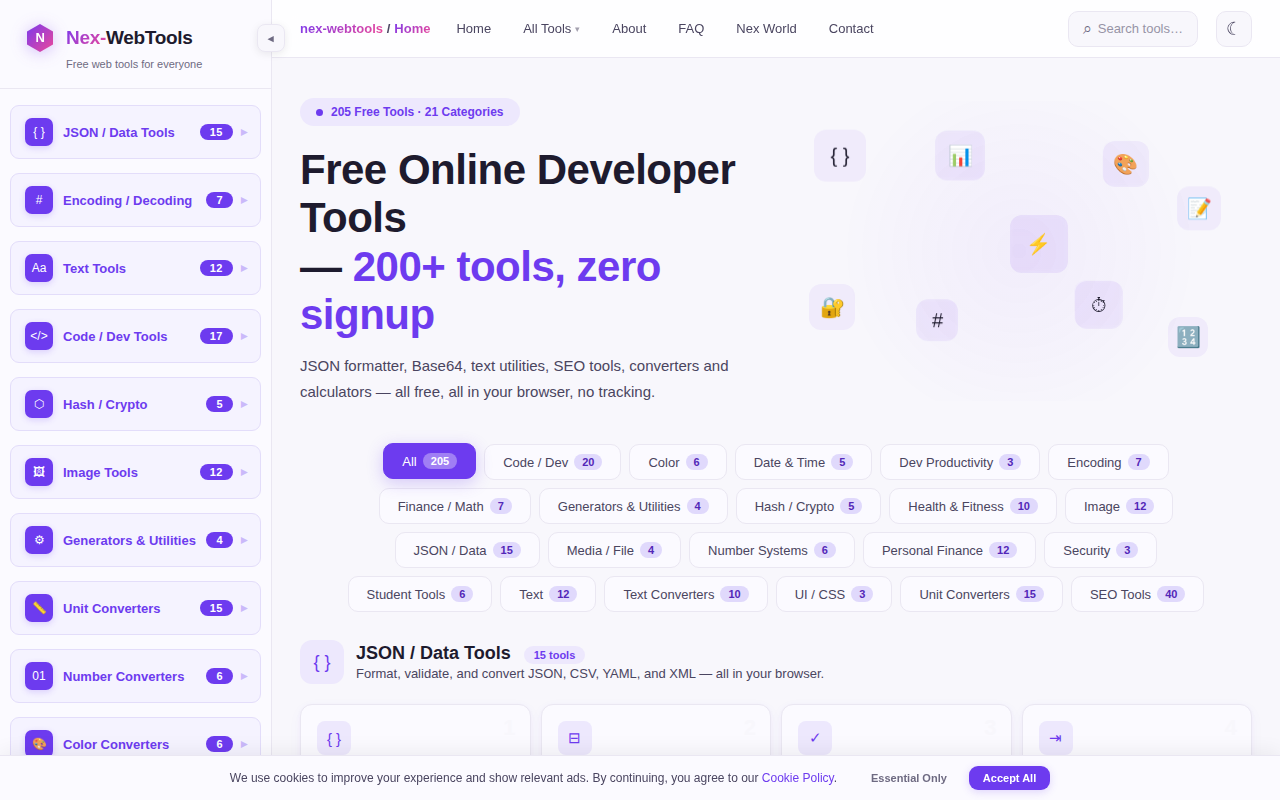 Nex WebTools media 2