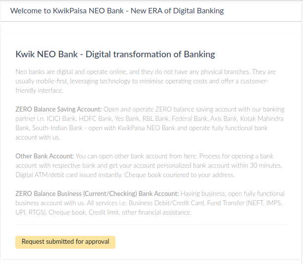 KwikPaisa NEO Bank gallery image