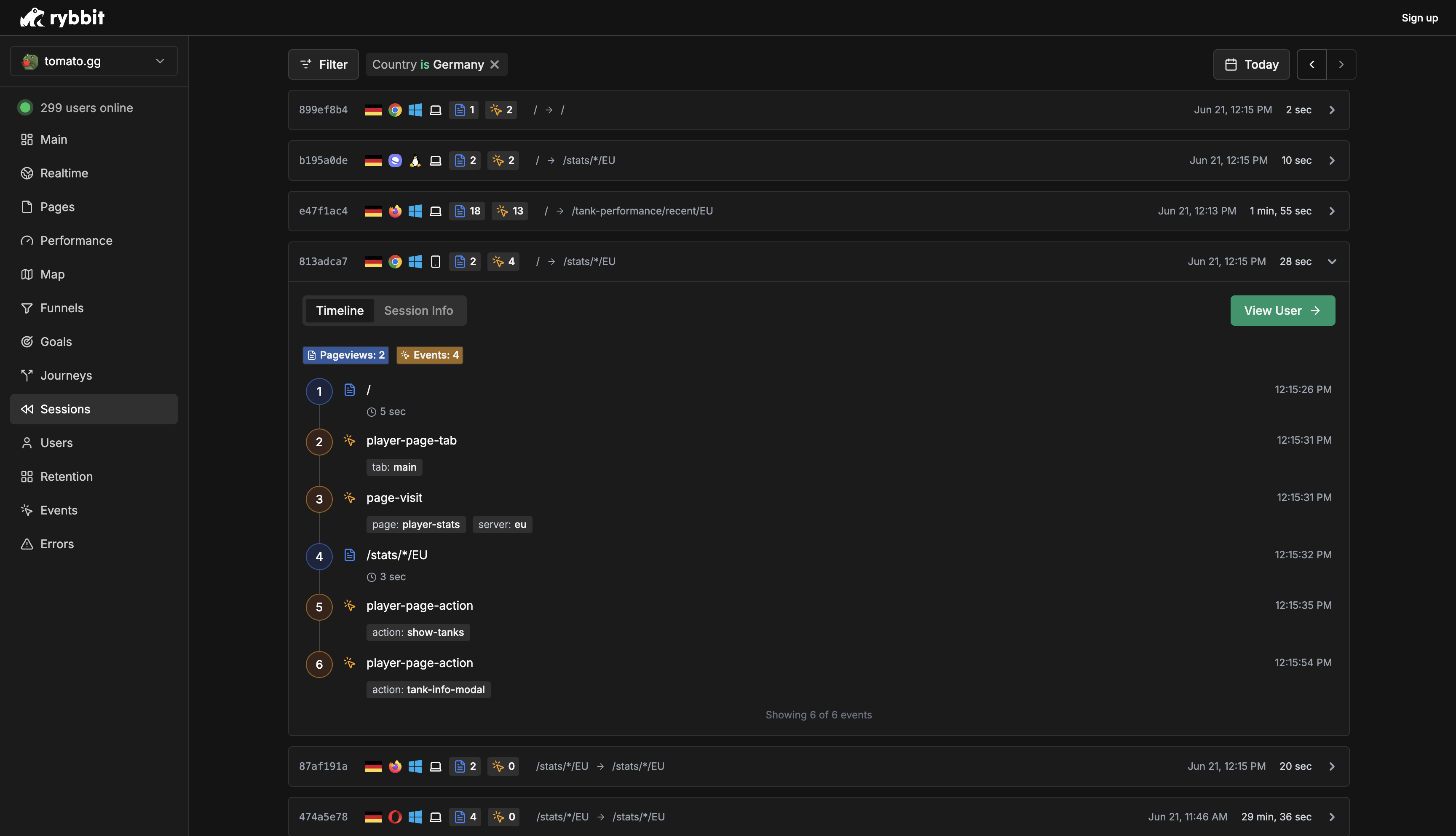 Rybbit - การเปลี่ยนโอเพนซอร์ส Google Analytics media 8
