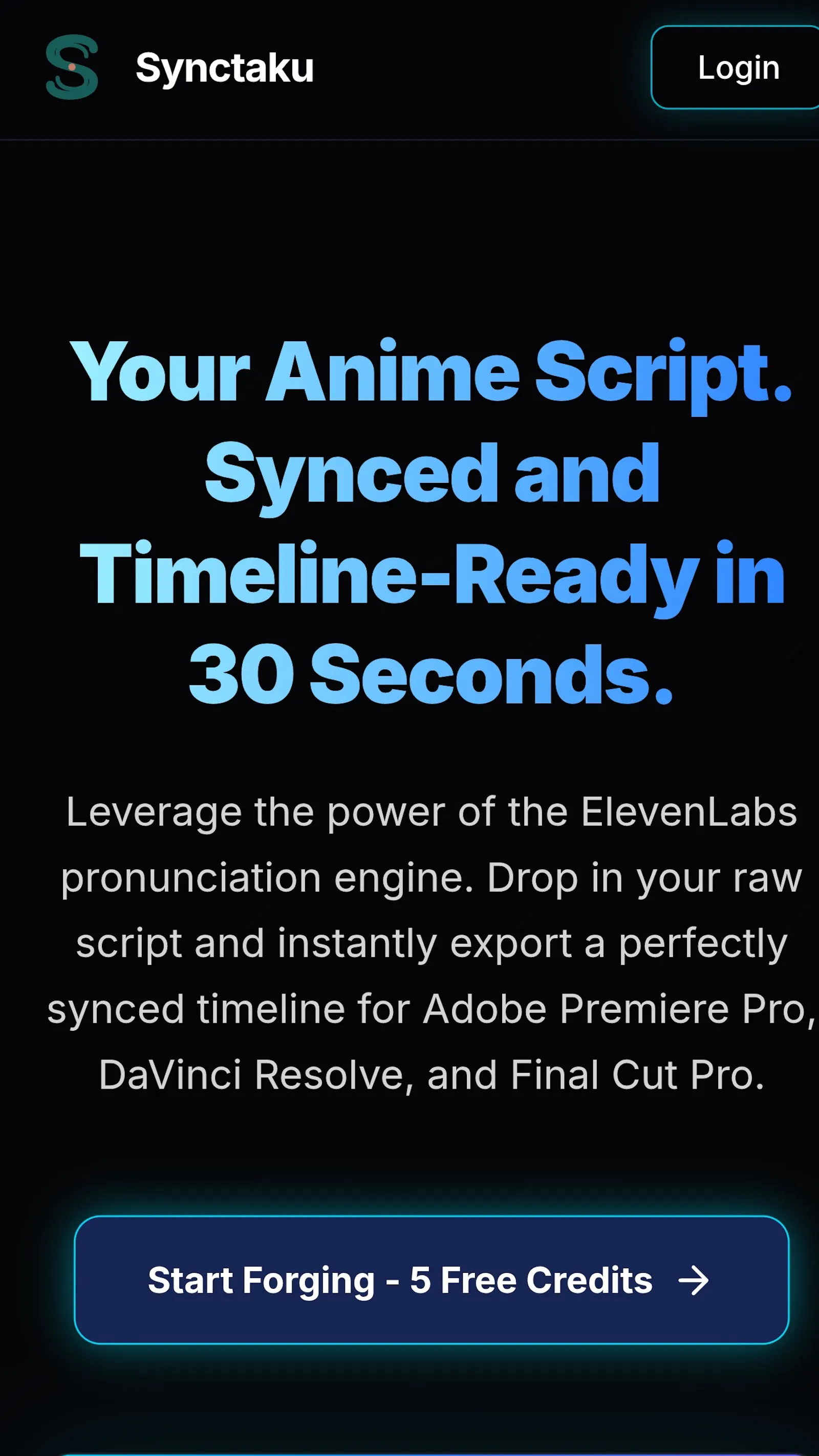 Synctaku screenshot 1