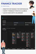 MINIMALIST FINANCE TRACKER gallery image