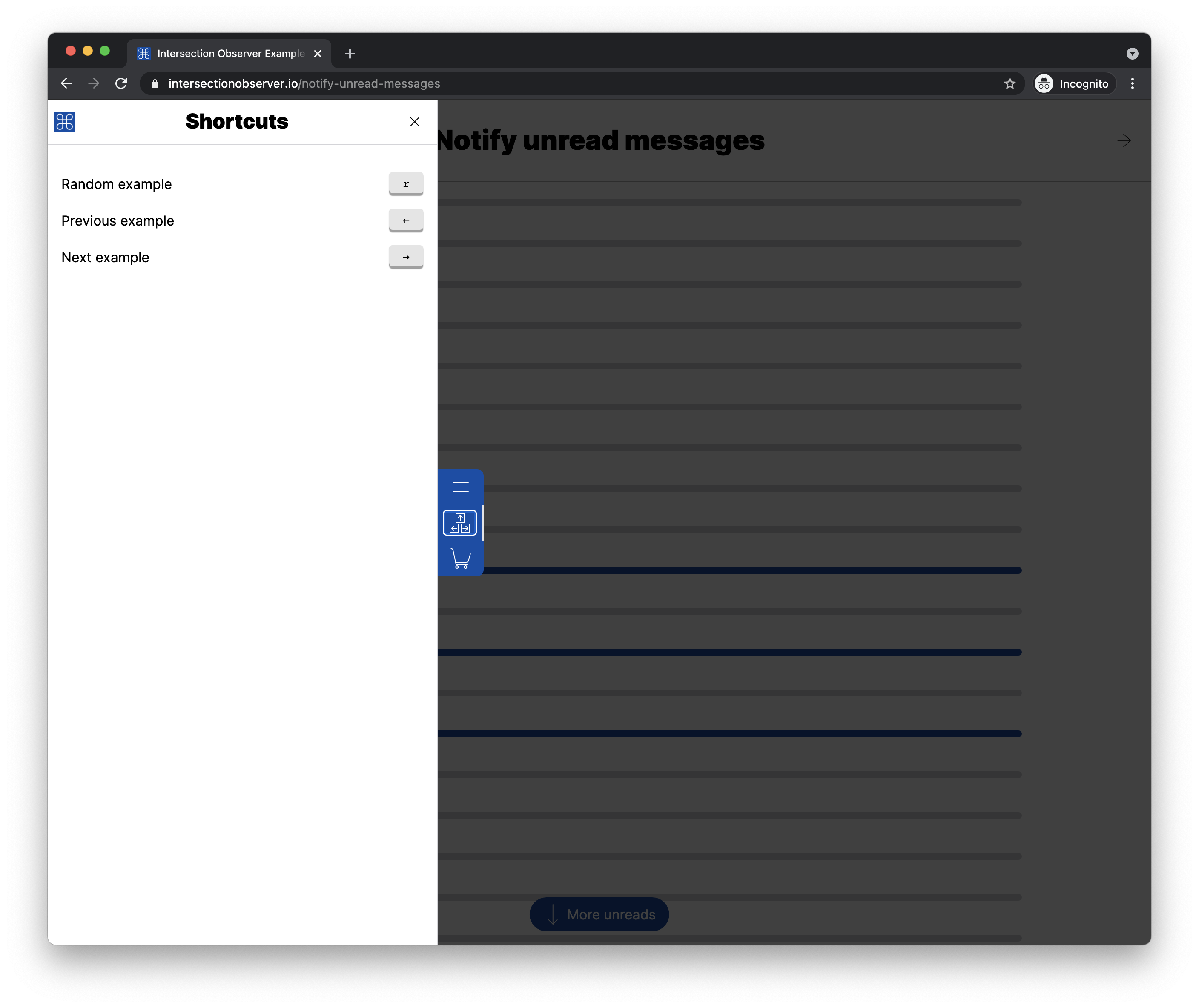 Intersection Observer Examples gallery image