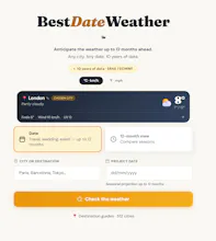 BestDateWeather gallery image