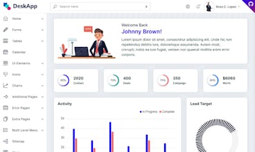 Deskapp Dashboard gallery image